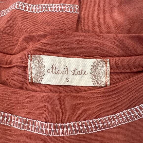 NWT Altar'd State University of Texas "Tailgates, Tackles & Football" Shirt - Picture 7 of 8